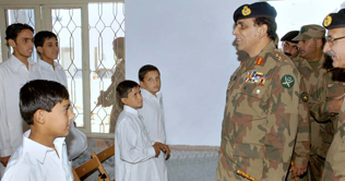 Army Chief visits Swat